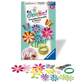 Ravensburger - Be Creative Set mini de creatie flori si bratari Ravensburger - 1